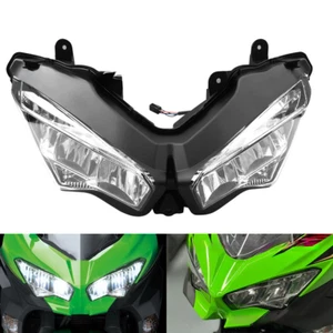 Conjunto de faros delanteros cubierta transparente para Kawasaki Ninja 400 2018-2020 - Imagen 1 de 7