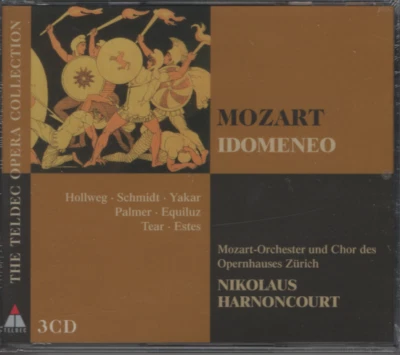 Mozart: Idomeneo - Hollweg, Yakar, Schmidt, Harnoncourt - Teldec - 3 CD Neu/OVP - Bild 1 von 2