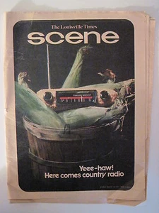 Louisville Times TV Scene 1976. Cat Stevens! Country Music Radio WHAS! - Picture 1 of 1