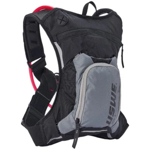 USWE Raw 3L Dirt Biking Hydration Pack Black/Grey - Picture 1 of 1