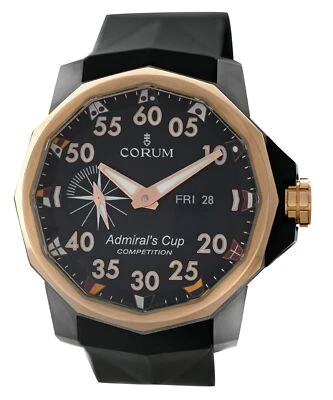 Reloj Hombre Corum Admiral's Cup Competition 947.931.05 Oro Rosa 18k Titanio 47MM Foto 1 de 4