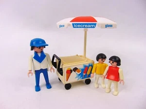 Vintage Playmobil Ice-Cream Cart / stand, Seller and Children | 3563 - Picture 1 of 10