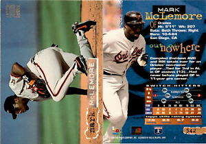Mark McLemore 1994 Stadium Club Baseball 342  Baltimore Orioles