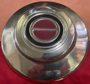 Ford Bronco II Ranger Explorer Wheel Center Cap Hubcap Dog Dish Black Red Metal - Picture 1 of 8