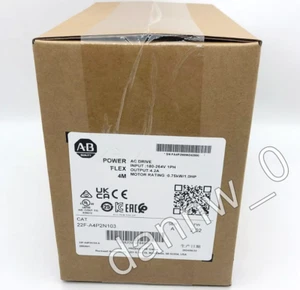 1PC New in box AB 22F-A4P2N103 PowerFlex 4M 0.75 kW (1 HP) AC Drive - Picture 1 of 2