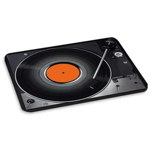 Platine Tourne-Disque Orange #3 Dj Mixeur Vinyle Drôle PC Ordinateur Mouse Tapis - Photo 1/1