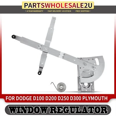 Front Right Power Window Regulator for Dodge D100 D200 D350 W100 W250 Plymouth - Image 1 of 4