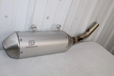 NEW 2023 Gas Gas MC450 OEM Exhaust Muffler Silencer A54005279000 250 - 450 EX MC - Image 1 of 4