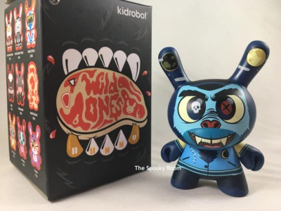 霍林·汉克 ~ Kidrobot The Wild Ones 系列邓尼乙烯 3 英寸迷你人偶 — 第 1/4 张图片