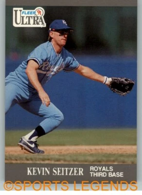 1991 MLB Fleer Ultra #155 Kevin Seitzer - Image 1 of 2