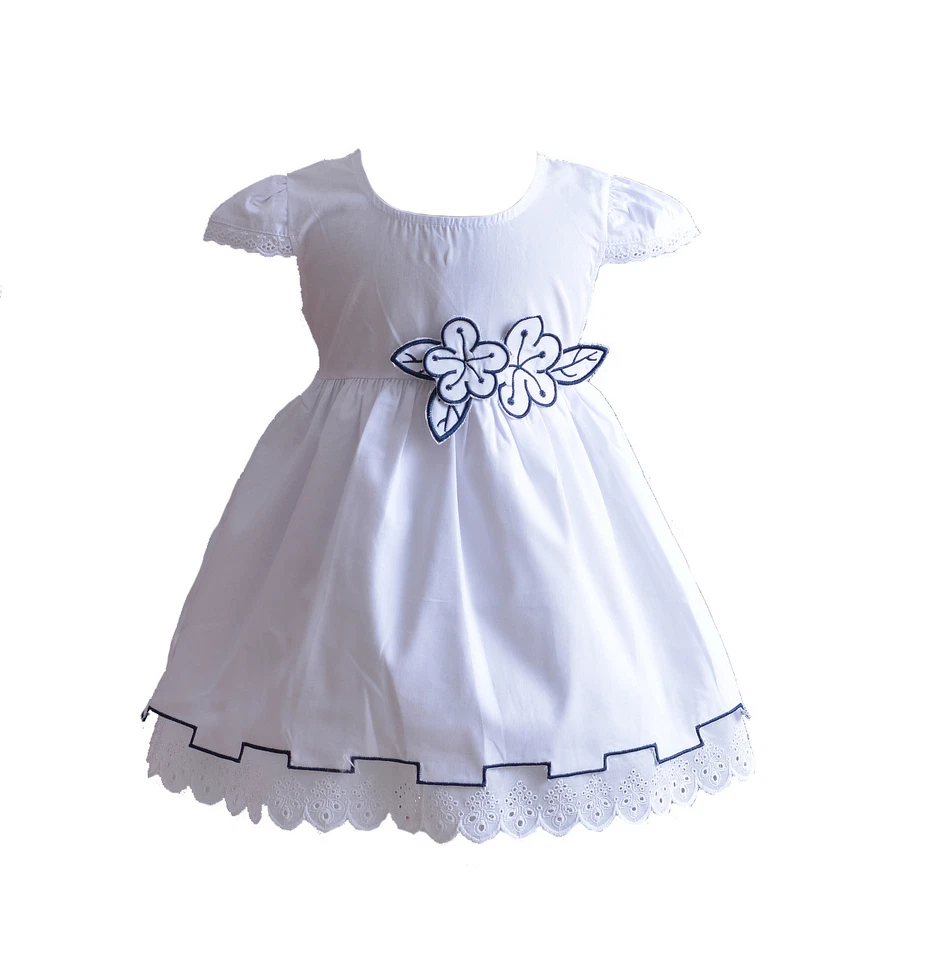 CINDA Baby Mädchen Sommer Party Kleid rosa gelb blau weiß 6 9 12 18 24 Monate