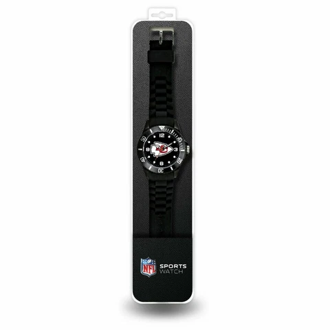 Men's Black watch Spirit - NFL - Kansas City Chiefs Watch Gift Box Cover