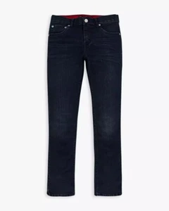 Levi's Youth Slim Flex Elasticizzato - Nero - Taglia 8 - Foto 1 di 5