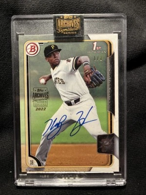 2022 Topps Archives Signature Series Ke’Bryan Hayes 1st Bowman Auto 1/1!!! - Image 1 of 2