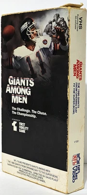 Giants Among Men - The 1986 New York Giants Season NFL Films VHS - Vintage 1987 - Image 1 of 4