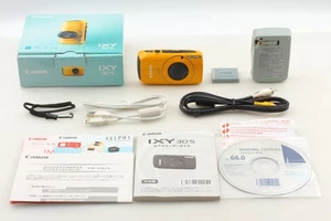 [TOP MINT in Box] Canon IXY 30s PowerShot SD4000 IS IXUS 300 HS Yellow JAPAN - Picture 1 of 11
