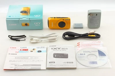 [TOP MINT in Box] Canon IXY 30s PowerShot SD4000 IS IXUS 300 HS Yellow JAPAN - Image 1 of 4
