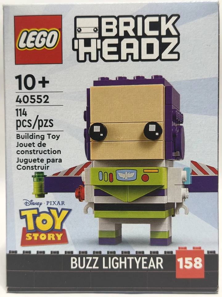 LEGO DISNEY TOY STORY BRICKHEADZ 40552 Buzz Lightyear NISB Nuevo y Sellado Foto 1 de 1