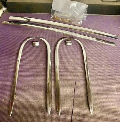 1955 1956 Dodge Coronet Royal Tail Light Trim Molding Back Vintage Original R &L - Image 1 of 4