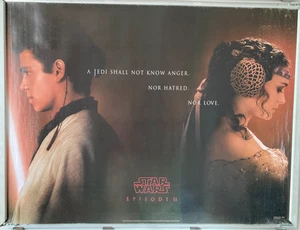 Cinema Poster: STAR WARS EPISODE II ATTACK OF THE CLONES 2002 (2nd Advance Quad) - Picture 1 of 4