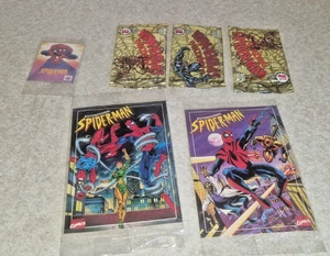 2 SEALED PACKS OF FLEER 1994 AMAZING SPIDERMAN TRADING CARDS 1ST EDITION & MORE - Picture 1 of 7
