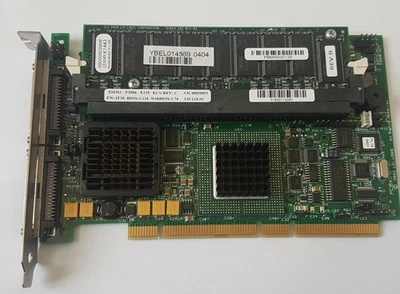 Controllore Raid Fujitsu 2Xu320 128Mb Scsi Doppio Canale Pci Server ️ - Immagine 1 di 3