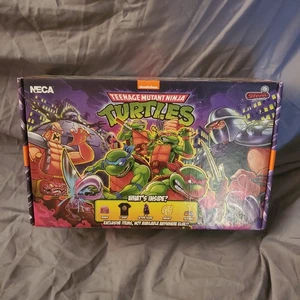 NECA TMNT Pinball SEALED CRATE W/ Shredder Sealed Action Figure Size XL T-Shirt - Picture 1 of 4