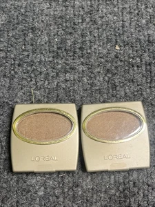 L'oreal Wear Infinite Lidschatten Single Perle ICED LATTE 0,1 0z. Versiegelt x2 - Bild 1 von 2
