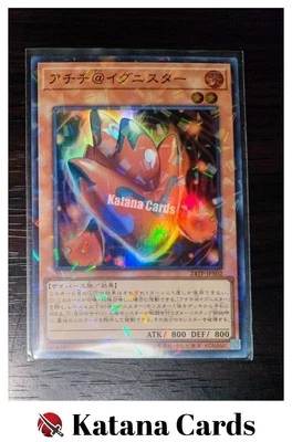 Yugioh Cards | Achichi @Ignister Super Parallel Rare | 24TP-JP502 Japanese - Image 1 of 4