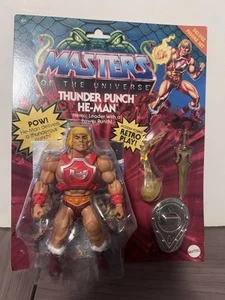 2022 MATTEL MOTU THUNDER PUNCH HE-MAN MOSC Origins - Picture 1 of 2