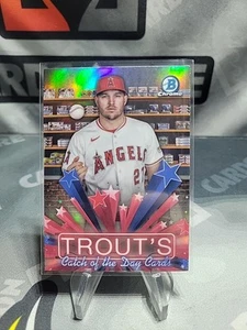 2025 Bowman Chrome  MIKE TROUT  Hobby Stars  #HS-6 - Picture 1 of 2