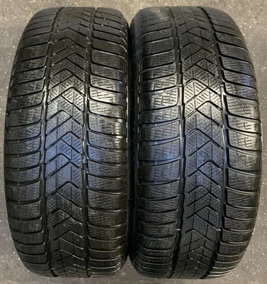 2 Winterreifen Pirelli Winter SottoZero 3 * RSC MOE M+S 245/45 R18 100V RA759 - Bild 1 von 3