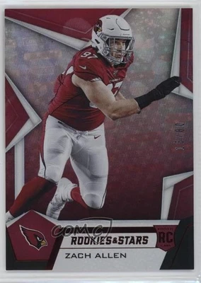 2019 Panini Rookies & Stars Rookies Longevity /80 Zach Allen #178 RC - Image 1 of 2