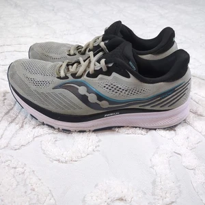 Saucony Mens Ride 14 Running Shoe Gray Size 11 Training Gym - Picture 1 of 16