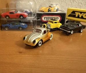 Rare 70-71 Tyco Pro #8807 H.O Volkswagen Drag VW Bug w/Stinger Tailpipe Slot Car - Picture 1 of 14