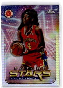 2022 Topps Chrome McDonald's All American Flau’jae Johnson #FS-1 Future Stars - Picture 1 of 2