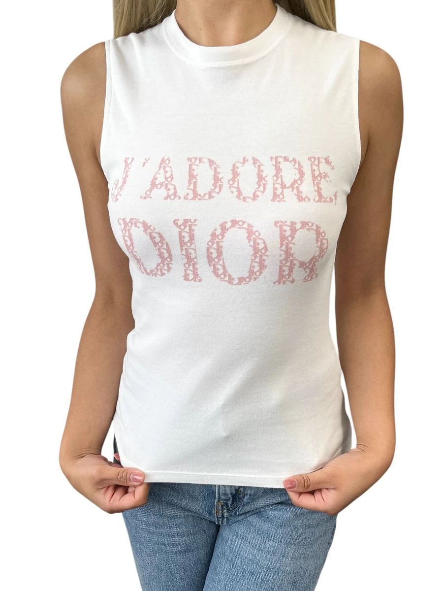 Dior Cotton Tank Tops for Women for sale | eBay