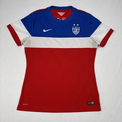 Camiseta Nike Team USA para mujer grande roja Bomb Pop 2014 Copa Mundial USWNT Fútbol Foto 1 de 4