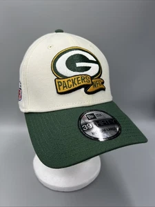 New Era 39Thirty NFL Green Bay Packers On-Field White Cap. Sz M/L Flexfit Hat. - Picture 1 of 8