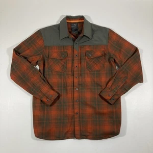 5.11 Tactical Flannel Jacket/Shirt Men's Medium Snap Button Outdoor Heavy - Picture 1 of 10