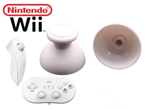 Nintendo Wii Nunchuck Controller ThumbStick Replacement White x 1 SINGLE - Picture 1 of 1