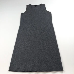 Talbots Small Merino Wool Sleeveless Shift Above Knee Dress Gray - Picture 1 of 15