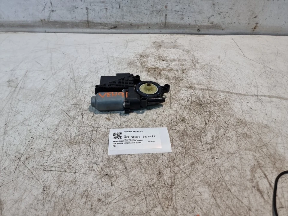 Skoda Fabia Window Motor Front Right Side O/S 2006 MK1 6Y Facelift OEM 6Y2959802 — 第 1/4 张图片
