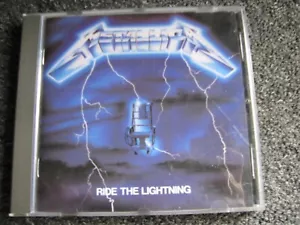 Metallica-Ride the Lightning CD-1989 France-Made in France by PMDC-838 140 2 - Foto 1 di 3
