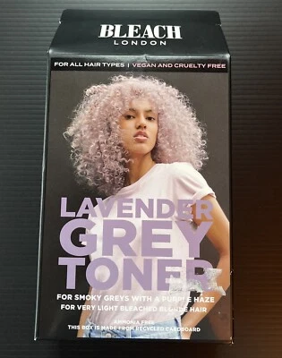 Tónico para cabello gris lavanda semipermanente Bleach London NUEVO Foto 1 de 4