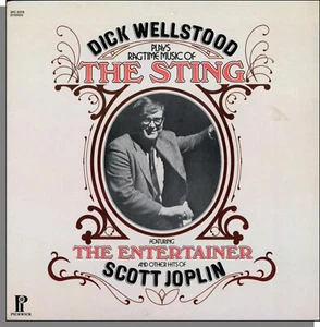 Dick Wellstood - Plays the Ragtime Music of The Sting - Great 1974 Pickwick LP! - Picture 1 of 2