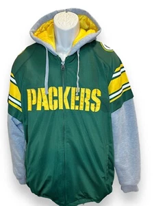 VTG NFL Green Bay Packers Insulated Jacket Coat  Adult XL - Picture 1 of 6