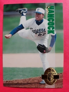 1993 Tarjeta clásica de cuatro deportes Ryan Hancock lanzador California Angels-1996 solamente - Imagen 1 de 2