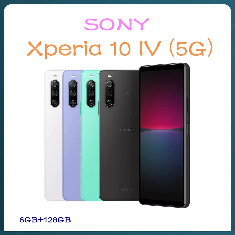 Neu Sony Xperia 10 IV (5G) -128GB+6GB -Smartphone Handys Ohne Vertrag 6,0 Zoll