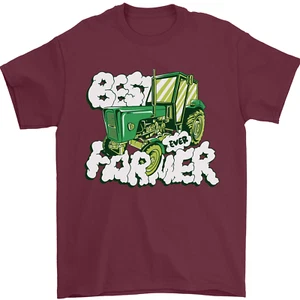 Camiseta para hombre Best Farmer Ever Fathers Day Farming 100 % algodón - Imagen 1 de 105